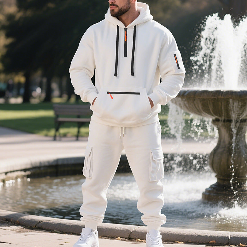 Herren Sportanzug mit Taschen Modern Sportlich