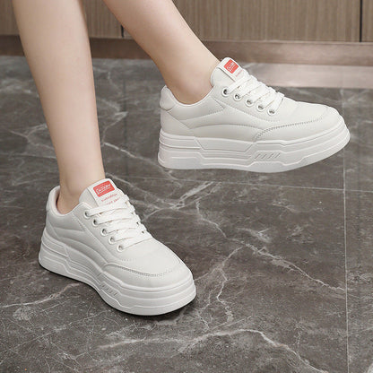 Damen Sneaker Plattform Sportlich Robust