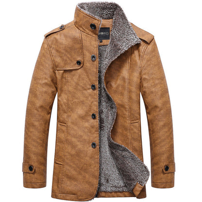 Herren Winterjacke Modern mit Weichem Innenfutter