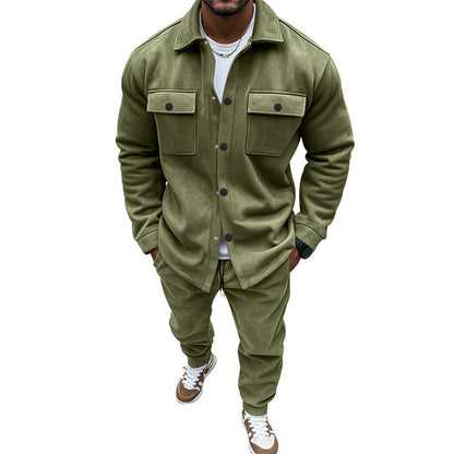 Herren Utility-Jacke Funktionell mit Brusttaschen und Passform