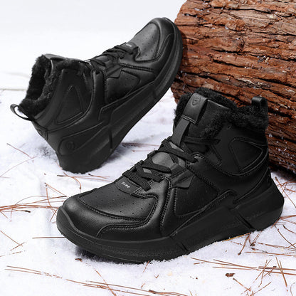 Damen Sneaker Warm Isoliert Fleece Winter