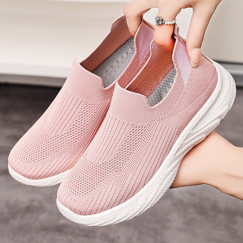 Damen Fitness-Sneaker Atmungsaktiv Leicht Flexibel - BerlinGlamour