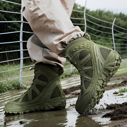 Herren Outdoor-Stiefel Wasserdicht Rutschfest Robust - BerlinGlamour