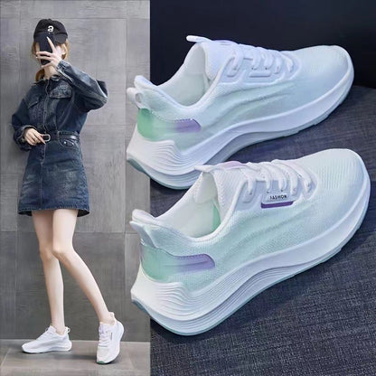 Damen Sportschuhe Laufschuhe Flexibel Dämpfung System