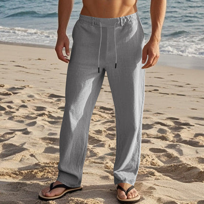 Herren Freizeithose Leicht Atmungsaktiv mit Kordelzug