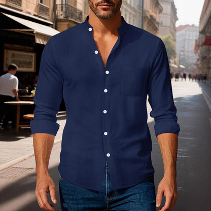 Herren Freizeithemd Leicht Elegant Modern Berlin