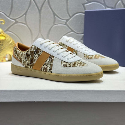 Damen Sneaker Leder Elegantes Design Rutschfest