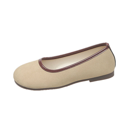 Damen Ballerinas Bequem Elegant Rutschfest