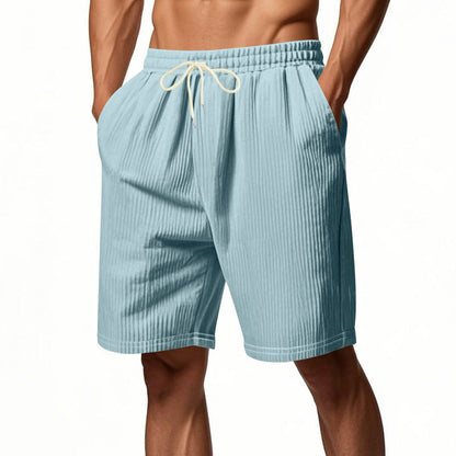 Herren Shorts Freizeit Elastisch Bequem Mit Taschen