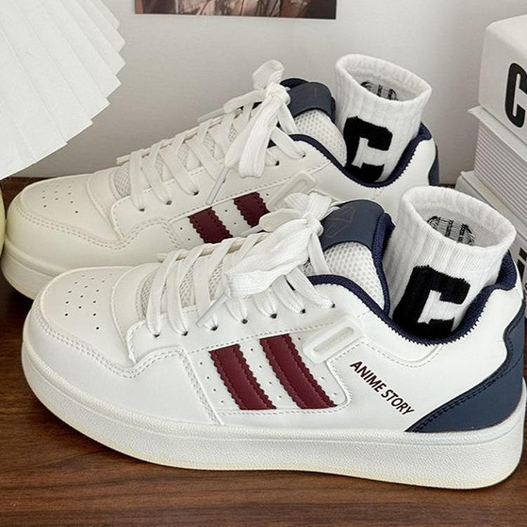 Damen Sneaker Sportlich Retro Mesh Oberfläche - BerlinGlamour