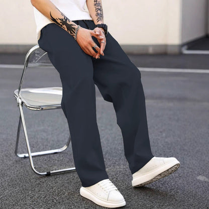 Bequeme Herren Freizeithose Locker Leger