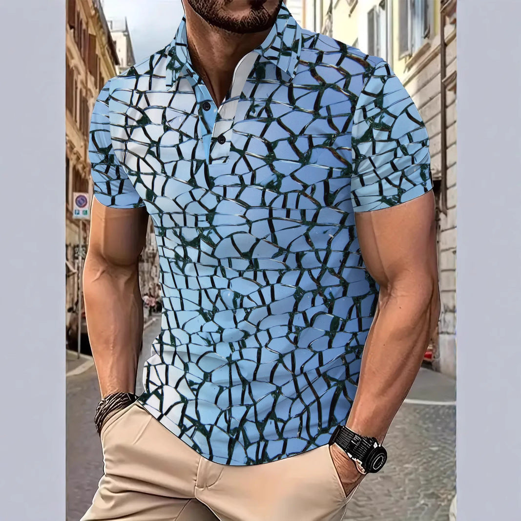Herren Poloshirt Modern Strukturdesign Slim Fit - BerlinGlamour