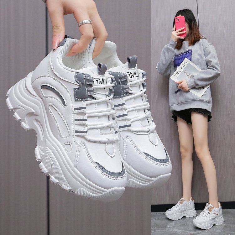 Damen Sneaker Sportlich Leicht Schnelllaufschuhe