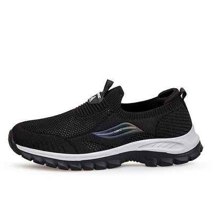 Damen Sneaker Slip-On Bequem Flexibel Weich