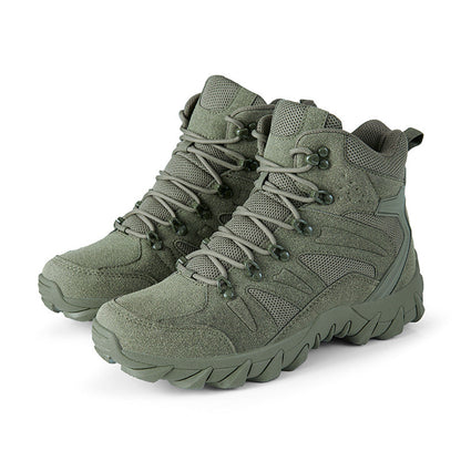 Wanderstiefel Herren atmungsaktiv Griffig Gummisohle