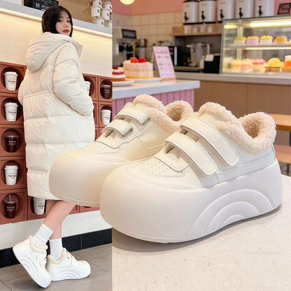Damen Sneaker Weich Flauschig Innenfutter Strapazierfähig - BerlinGlamour
