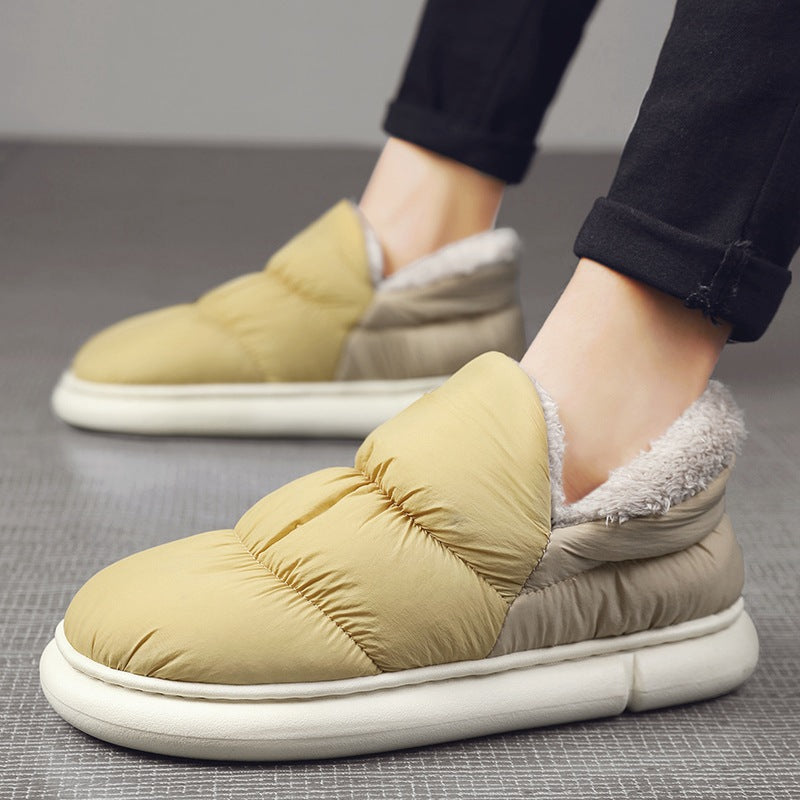 Damen Slipper Warm Gefüttert Rutschfest Winter