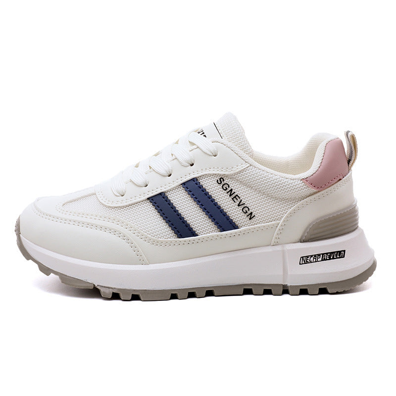 Damen Sneaker Sportlich atmungsaktiv Laufsohle