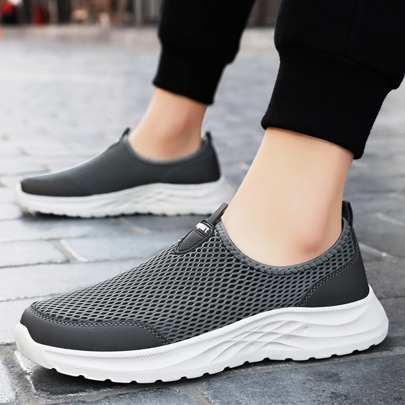 Damen Sneaker Leicht Sportliche Slip-On Schuhe Bequem