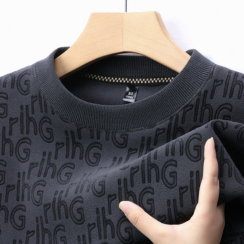 Herren Sweatshirt Strukturiert Modern Trendig