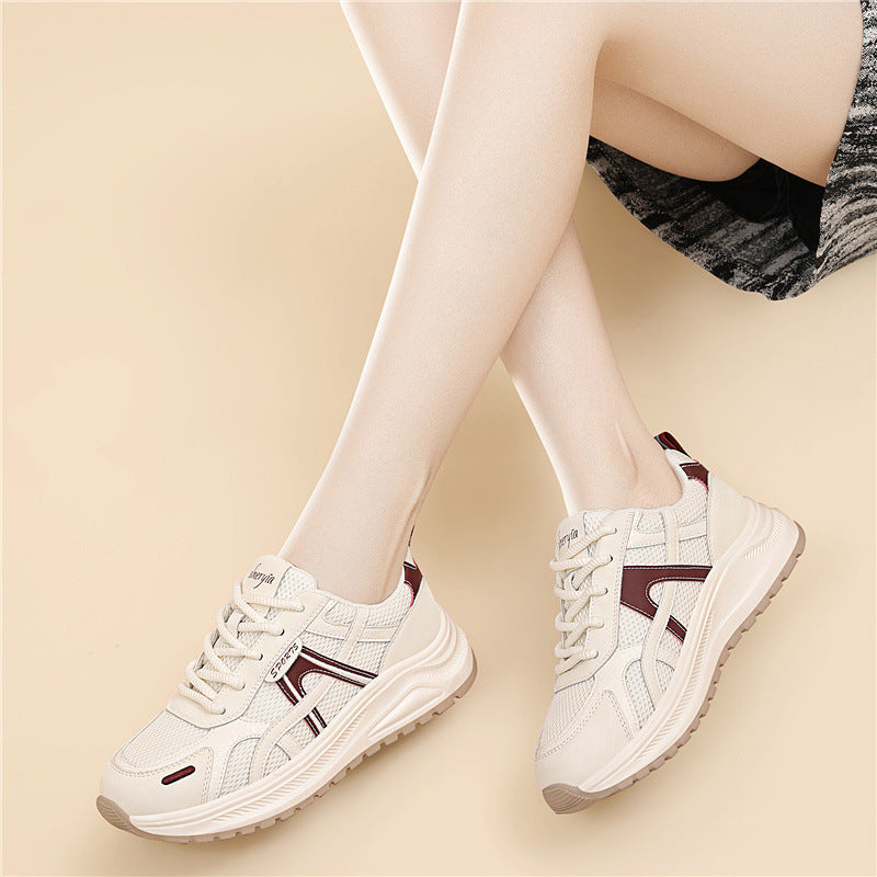 Damen Sneaker Sport atmungsaktiv Leicht Laufschuhe