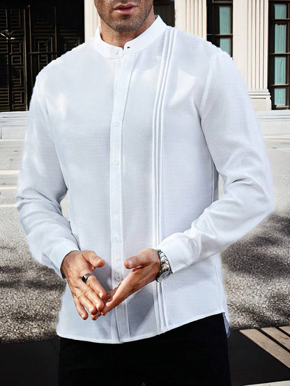 Herren Hemdbluse Modern Slim Fit Berlin Style