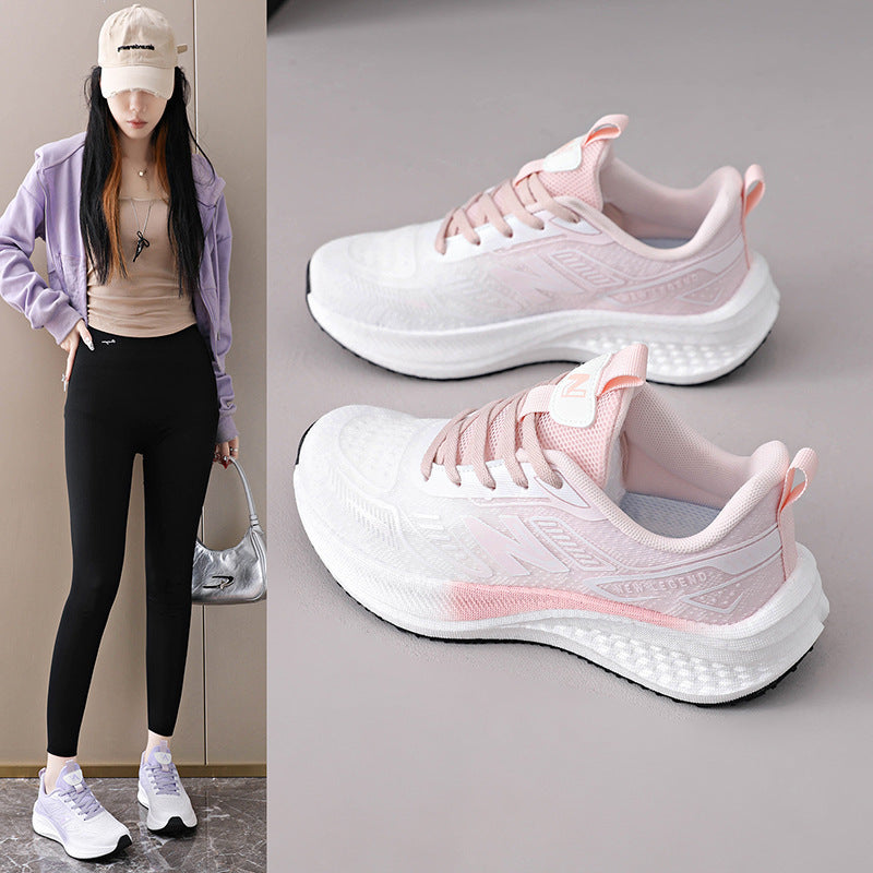 Damen Laufschuhe Atmungsaktiv Mesh Sneaker Sport - BerlinGlamour