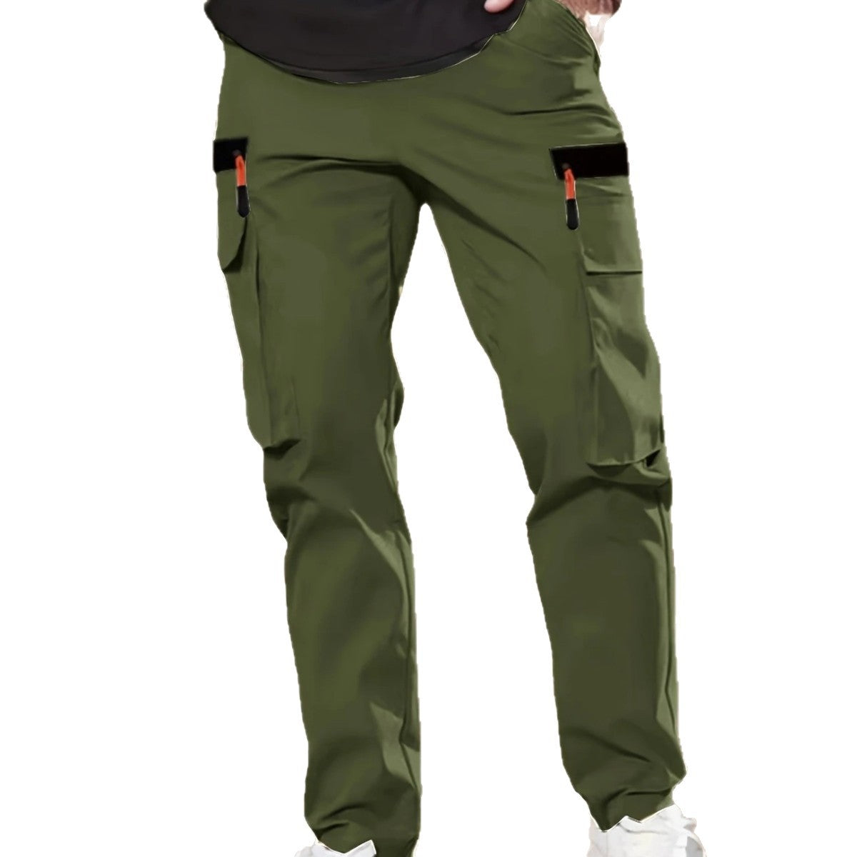 Herren Cargo-Hose Modern Bequem Reißverschluss