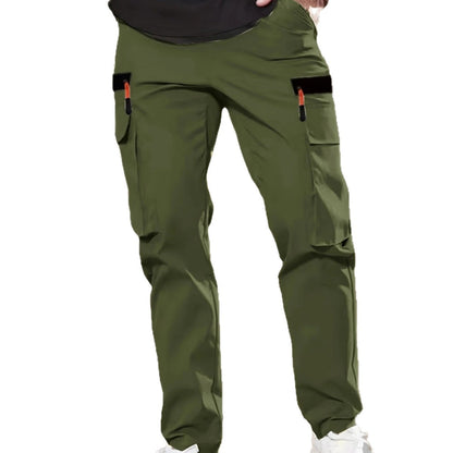 Herren Cargo-Hose Modern Bequem Reißverschluss