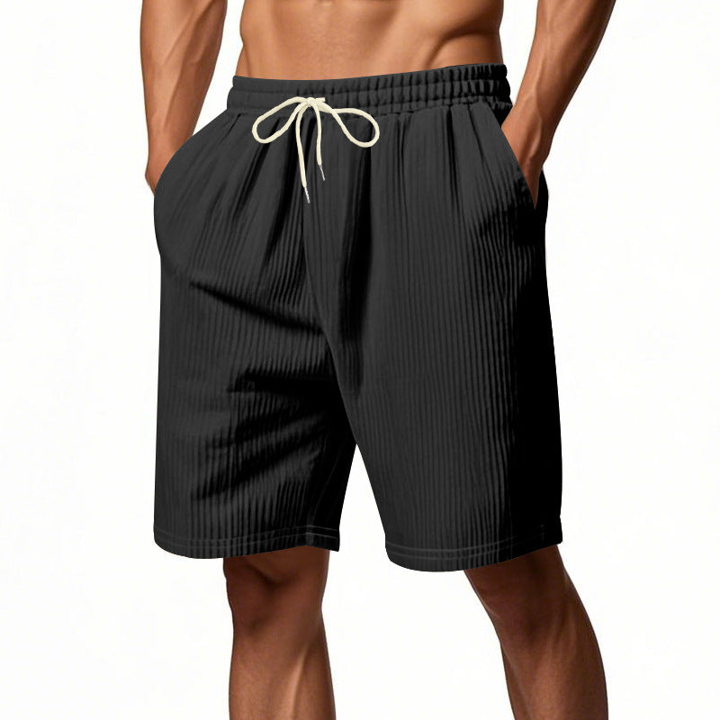 Herren Shorts Freizeit Elastisch Bequem Mit Taschen
