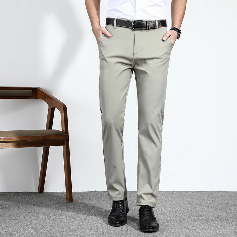 Herren Hose Slim Fit Dehnbar Business Elegant