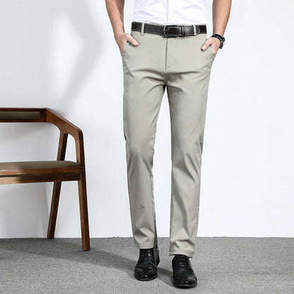 Herren Business-Hose Slim Fit Dehnbar Elegant