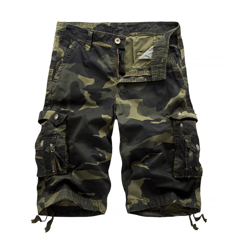 Männer Taktische Cargoshorts Mit Vielen Taschen Verstellbar