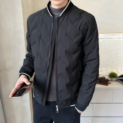 Herren Steppjacke Warm Gesteppt Modern
