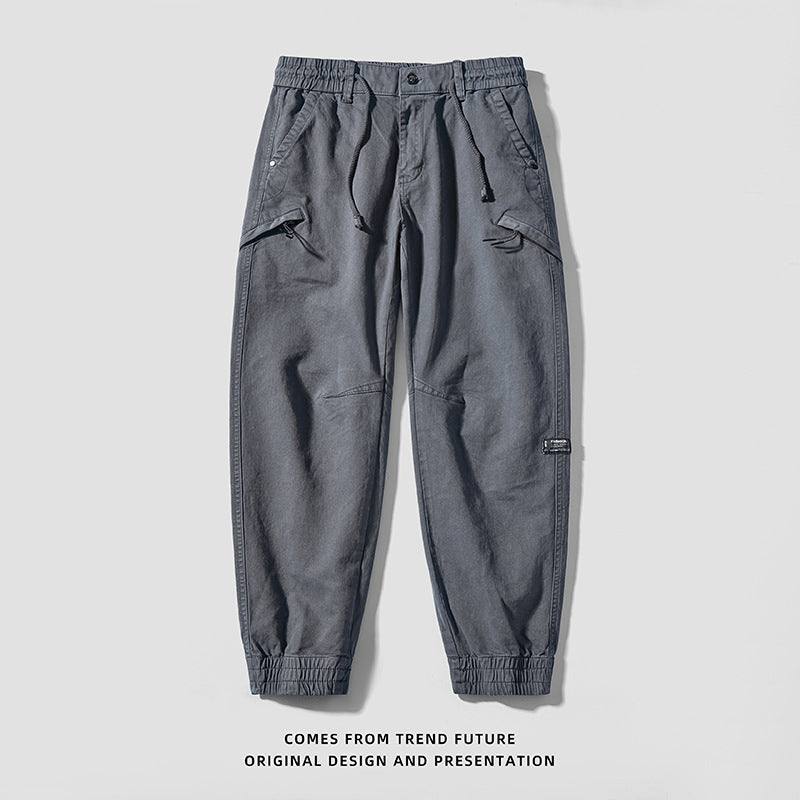 Herren Cargo-Hose Elastisch Vieltaschig Modern