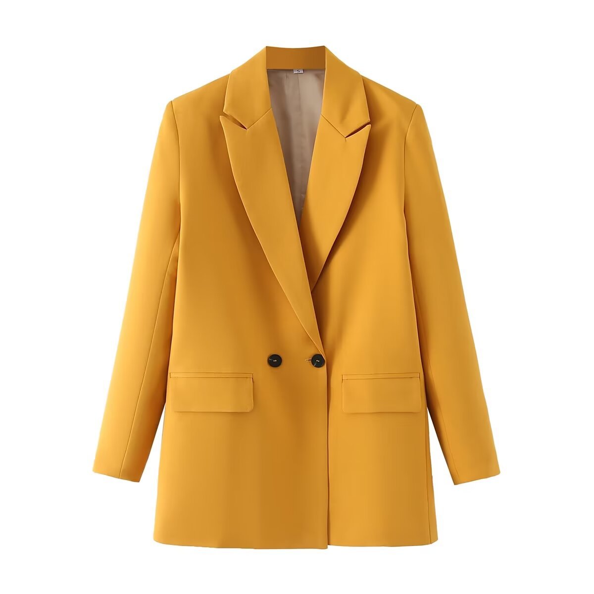 Herren Blazer Zweireiher Klassisch Elegent