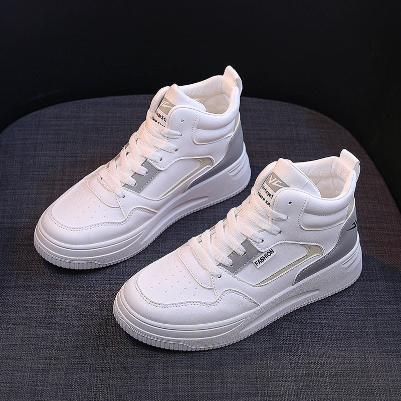Damen Sneaker Sportlich High Top mit weicher Innensohle