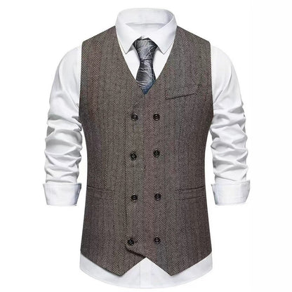 Herren Weste Modern Elegant Slim Fit Berlin Style