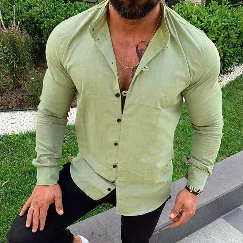 Herrenhemd Modern Elegant Baumwoll Qualität