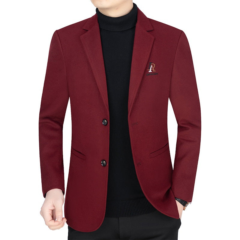 Herren Blazer Slim Fit Soft Stoff Elegant