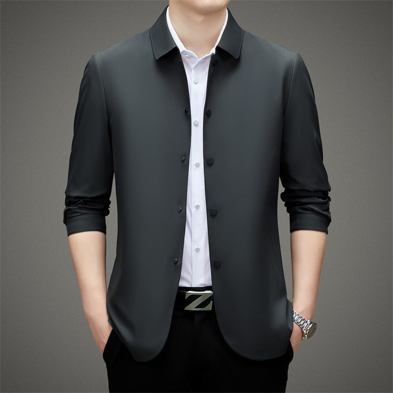 Herren Übergangsjacke atmungsaktiv mit Taschen Modern