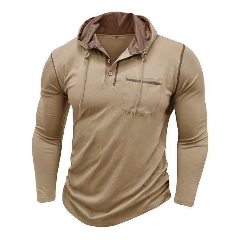 Herren Sweatshirt Kapuze Langarm Hoodie Sportlich