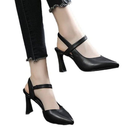 Damen Slingpumps Elegante Absätze Verstellbarer Riemen