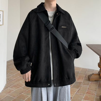 Herren Steppjacke Übergroß mit Taschen Winterwarm