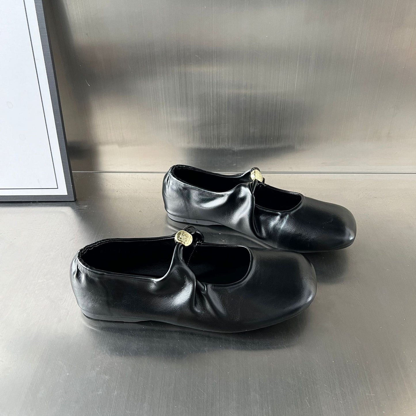 Damen Ballerinas Elegante Komfort Schuhe Mit Riemen