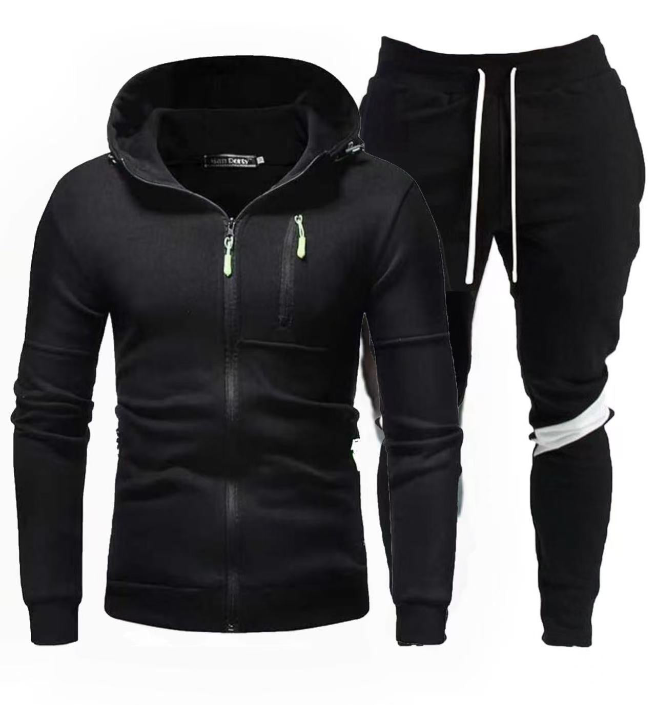 Herren Sportjacke Kapuzenjacke Jogginganzug Mit Reißverschluss