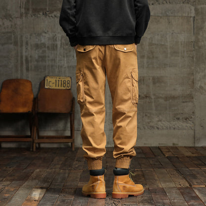 Herren Cargo-Hose Elastisch Multifunktional Taschen