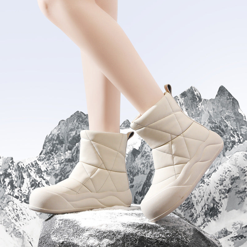 Damen Winterstiefel Warm Isoliert Wasserfest - BerlinGlamour