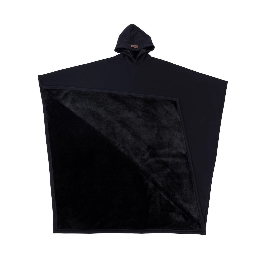 Kuscheliger Überwurf mit Kapuze Unisex Warm Bequem