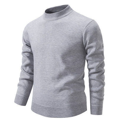 Herren Strickpullover Modern Stehkragen Hochwertig